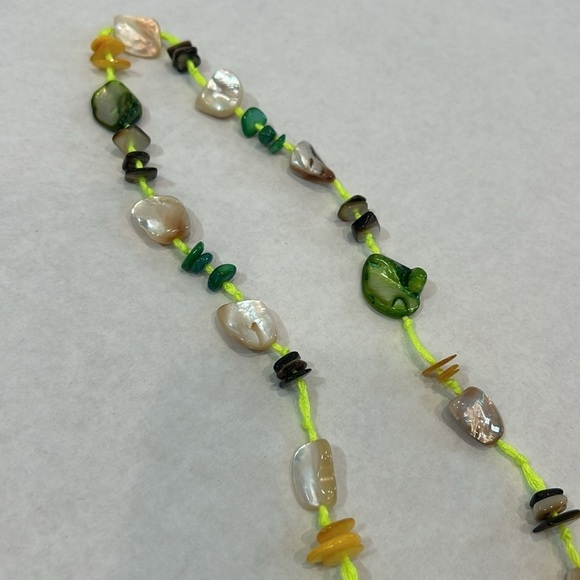 Free People x Ariana Ost bohemian at the market western stone necklace new w tag - Picture 5 of 7